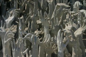 09 Hands from below